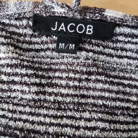 Jacob stripped cardigan & scarf set - Picture 6 of 7
